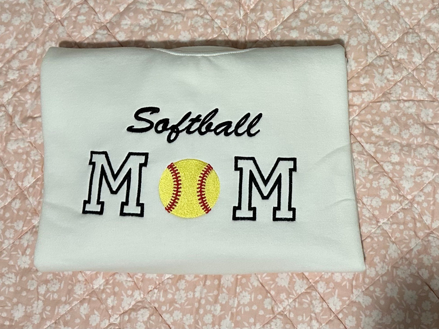 Softball MOM Crewneck