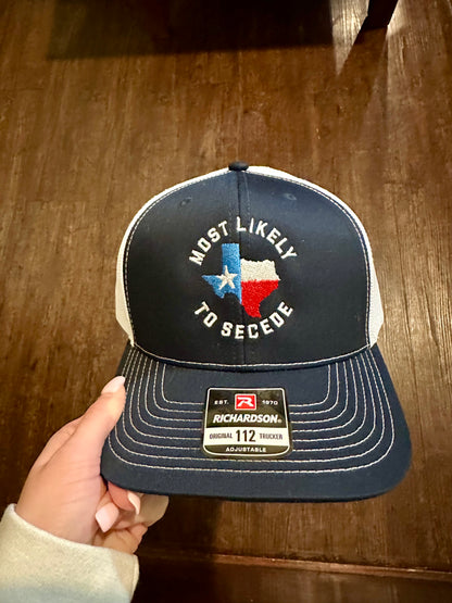 Most Likely To Secede Cap