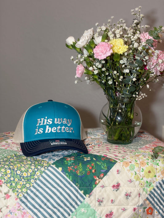 His way is better. Cap
