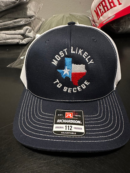 Most Likely To Secede Cap